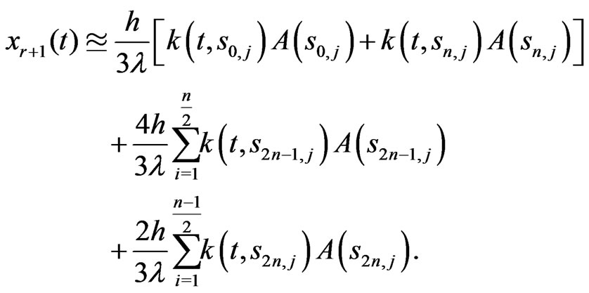 On Discrete Adomian Decomposition Method with Chebyshev Abscissa for ...