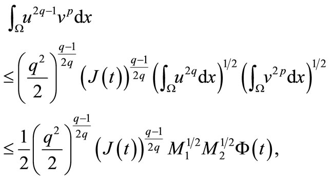Blow-Up Phenomena for a Class of Parabolic Systems with Time Dependent ...