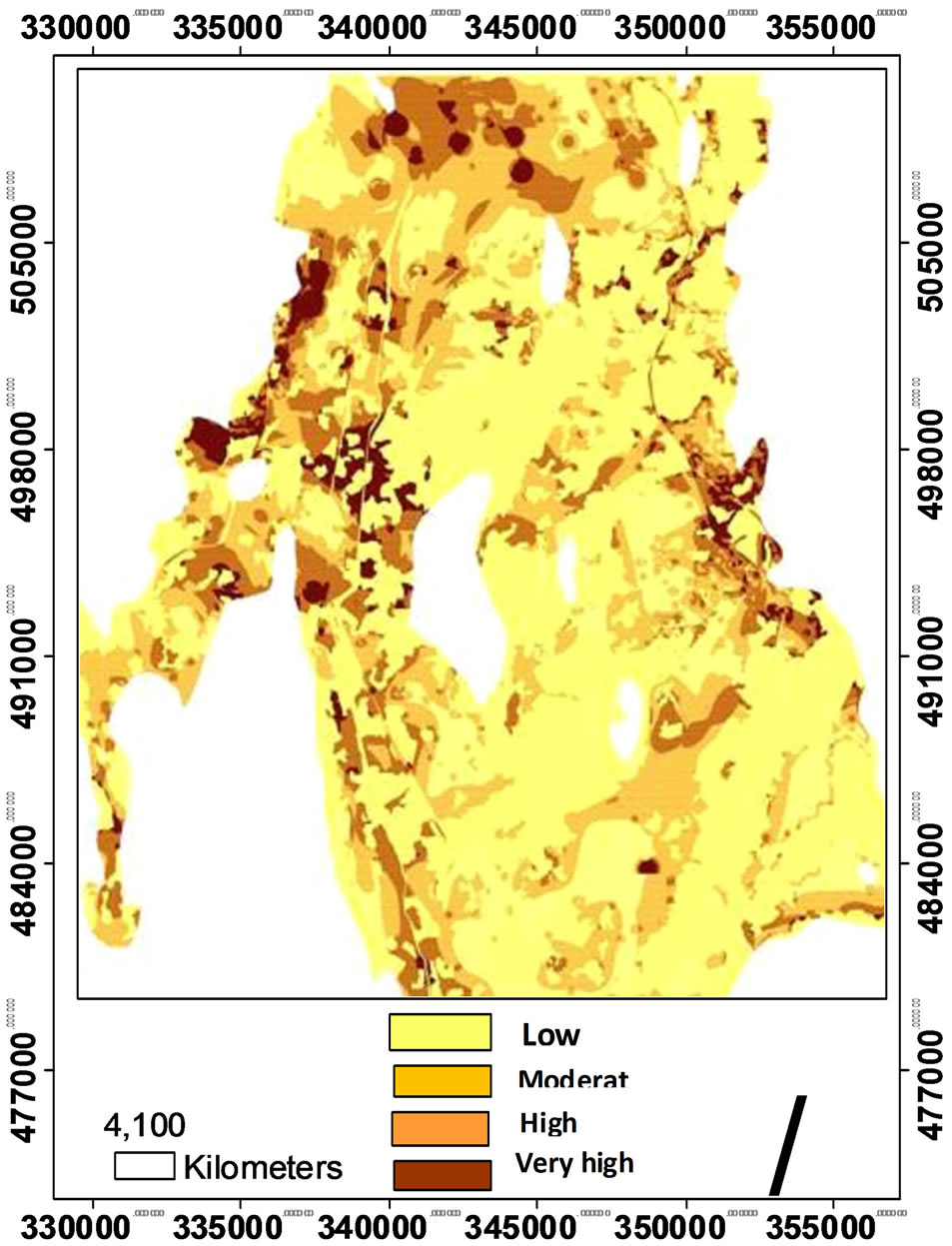 Geospatial Modeling For Sinkholes Hazard Map Based On Gis