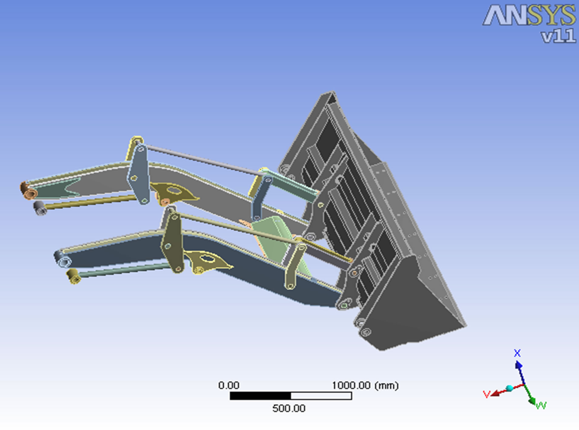 The Improvements of the Backhoe-Loader Arms