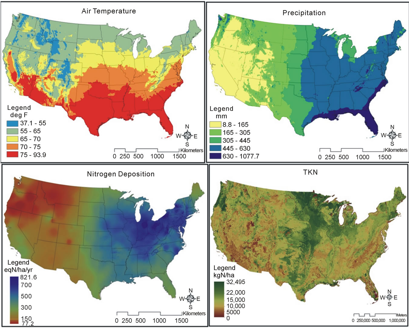 Net Nitrogen Mineralization in Natural Ecosystems across the ...