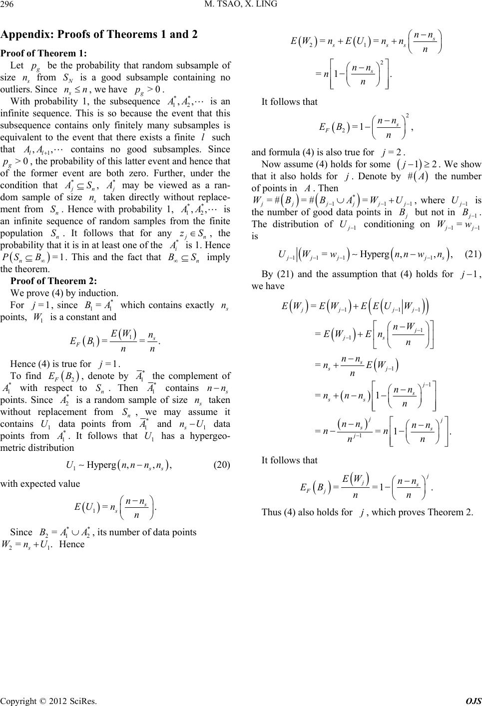 Subsampling Method For Robust Estimation Of Regression Models