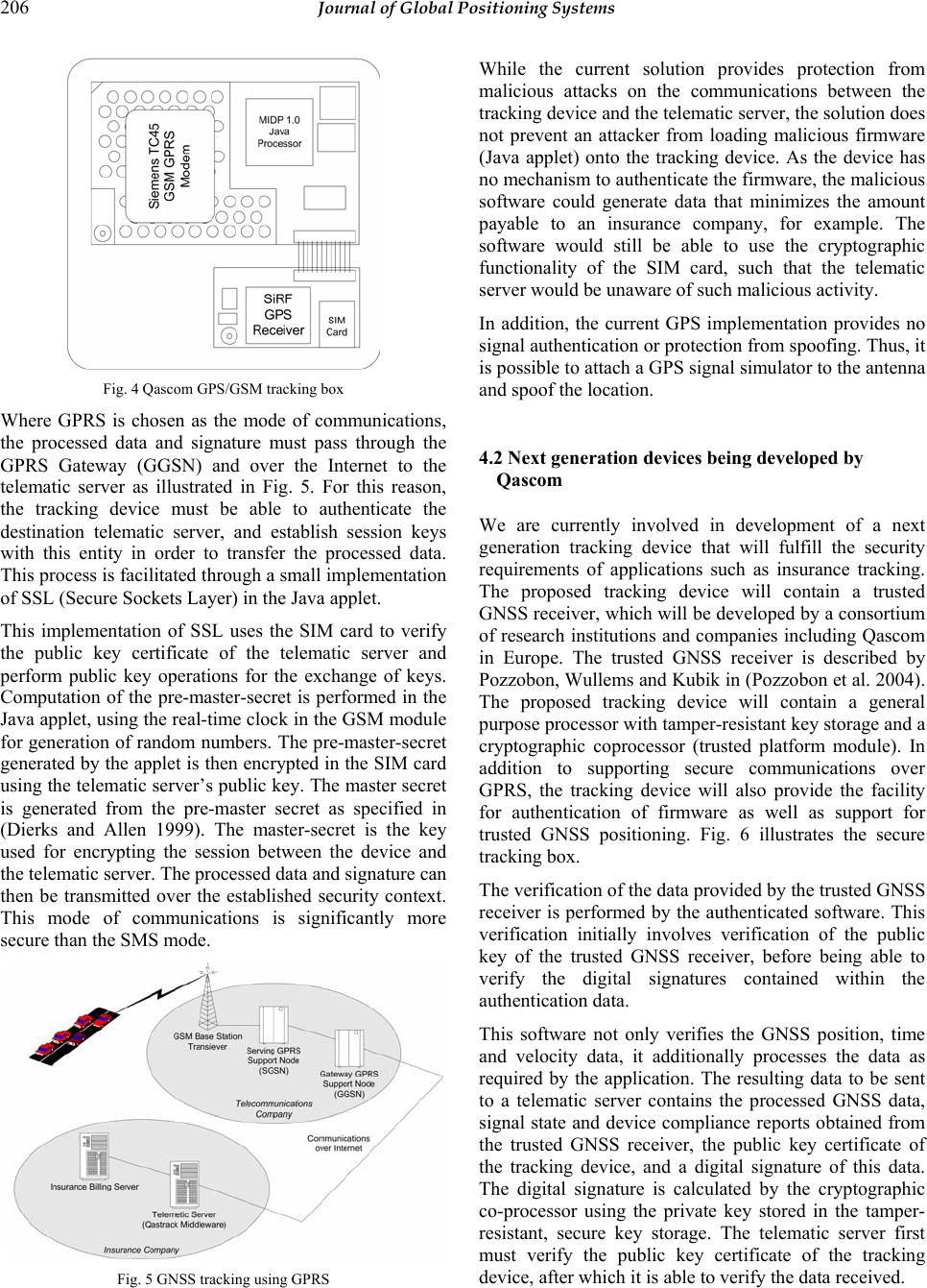 Secure Tracking using Trusted GNSS Receivers and Galileo Authentication ...