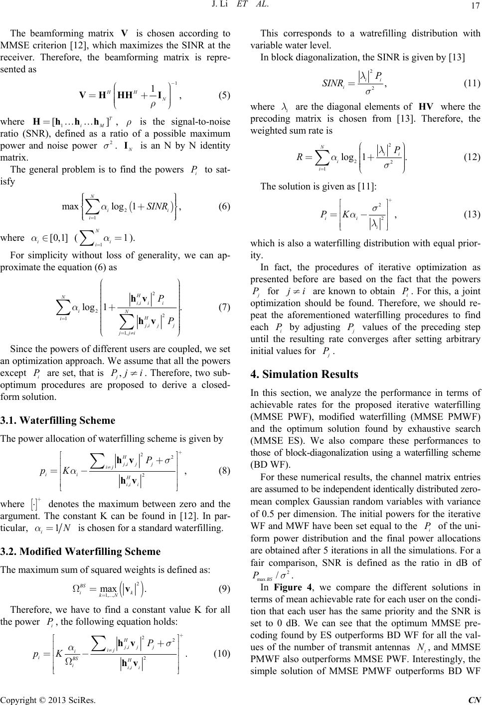 Optimal Power Allocation Scheme for Downlink CoMP Systems
