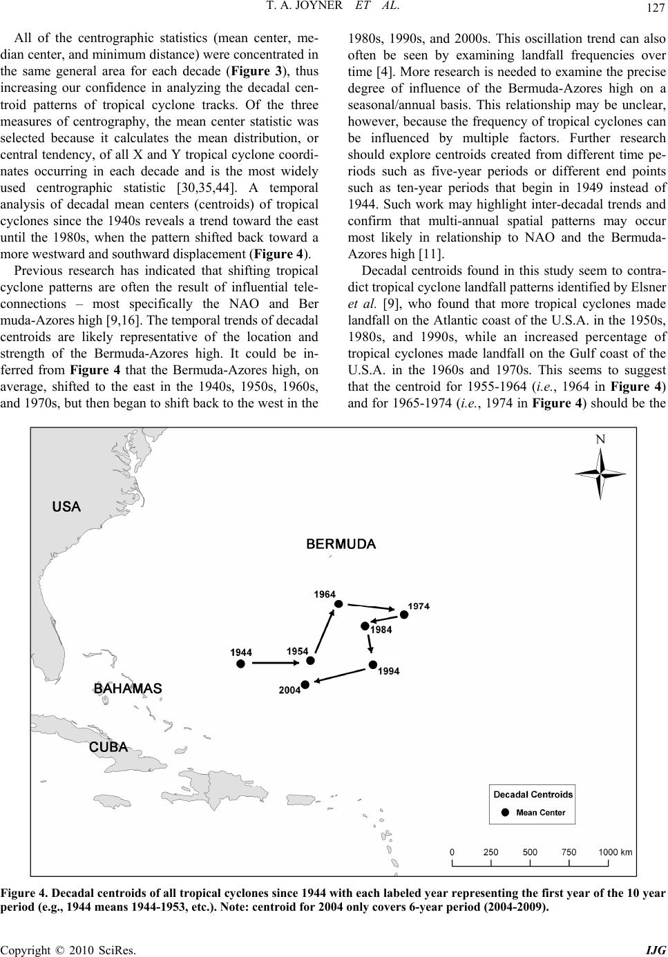 Kernel Density Estimation of Tropical Cyclone Frequencies in the North ...
