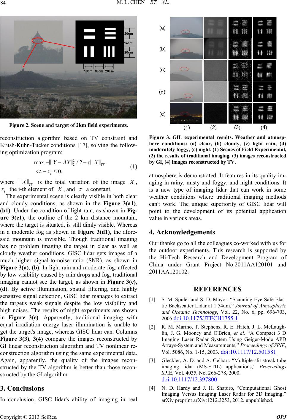 Ghost Imaging Lidar via Sparsity Constraints in Real Atmosphere