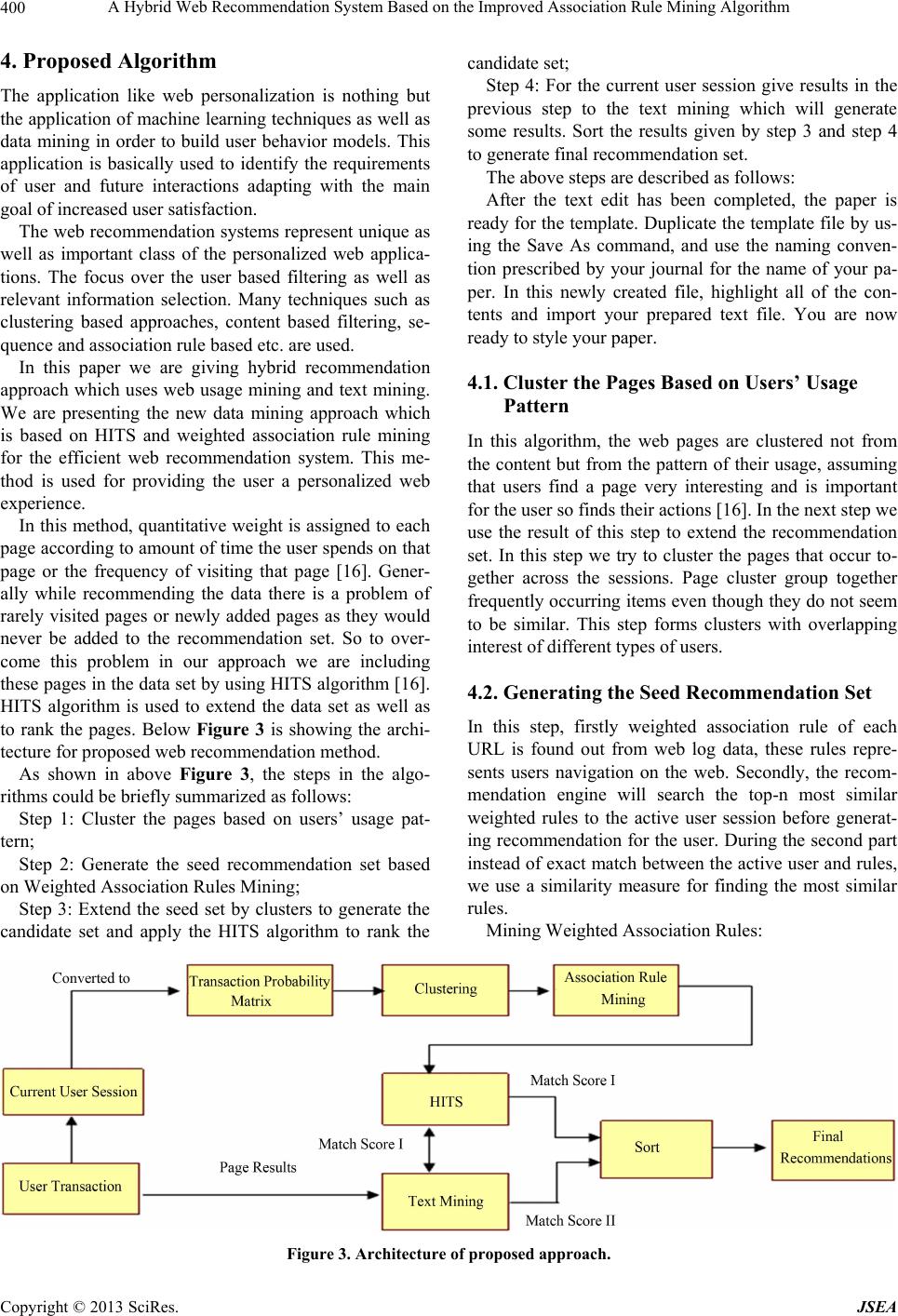 A Hybrid Web Recommendation System Based on the Improved Association ...