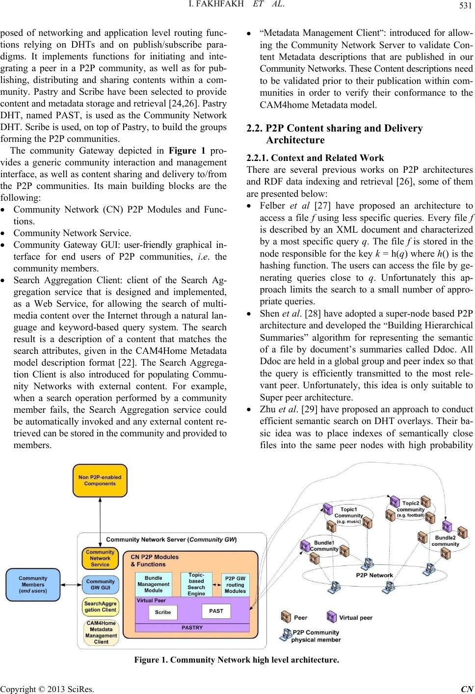 A P2P Platform for Collaborative Aggregated Multimedia Sharing