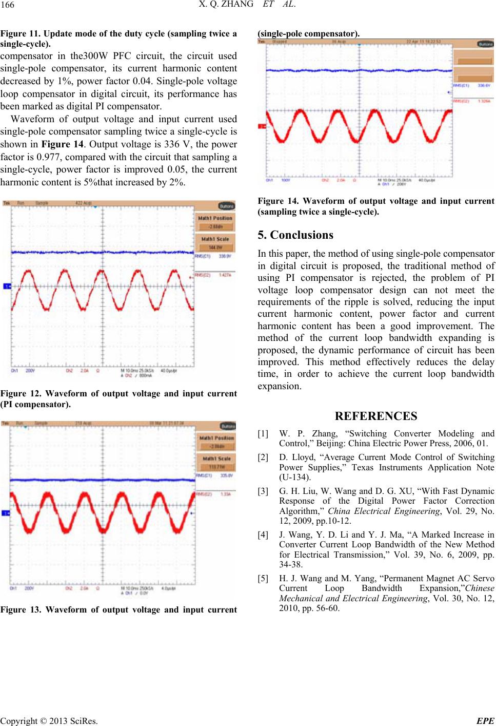 A Digital Controller Design Method to Improve Performance of PFC Converter