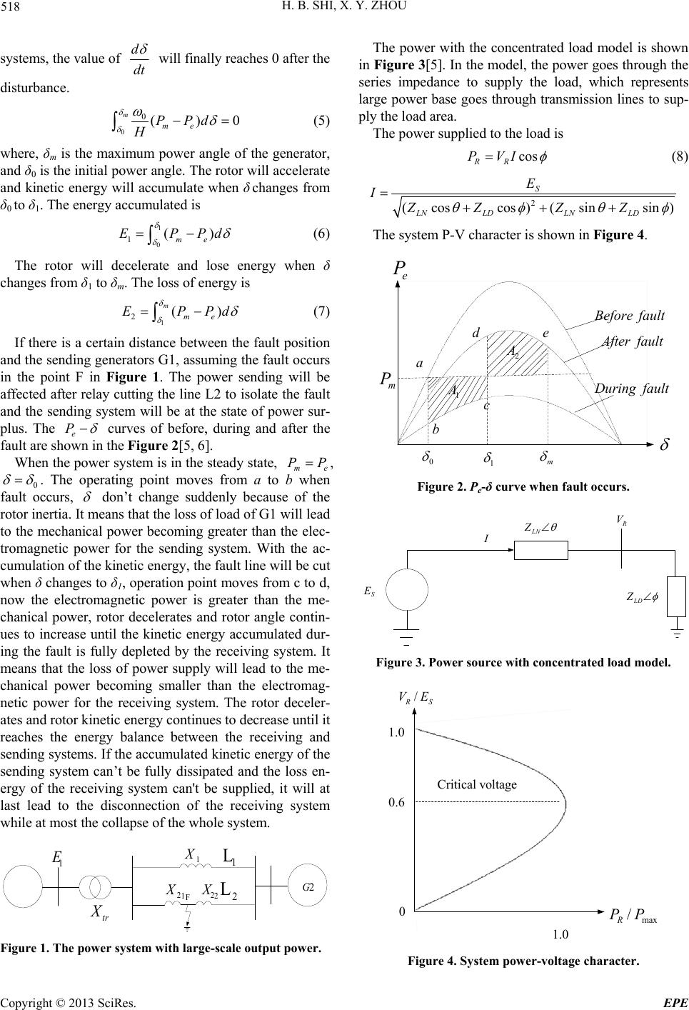 Stability Analysis on Power System with Large Power Source