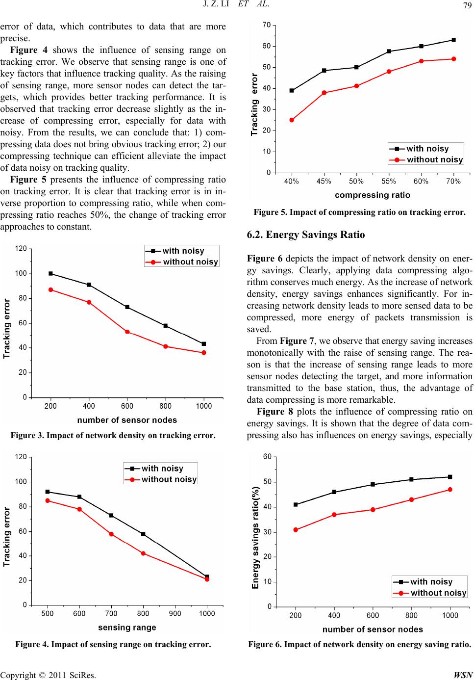 Compressing Information of Target Tracking in Wireless Sensor Networks