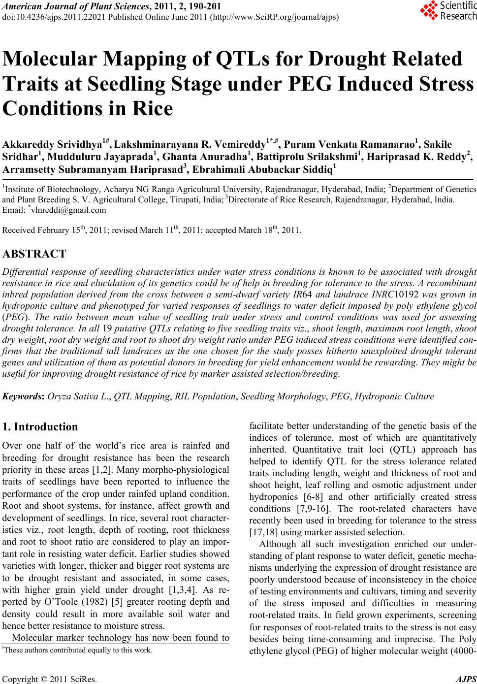 Current research in plant breeding image