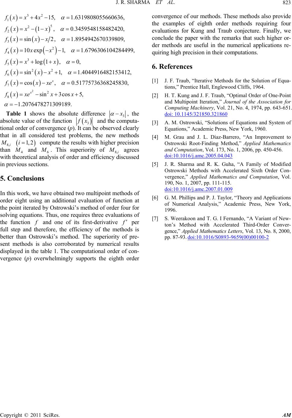 Improved Ostrowski-Like Methods Based on Cubic Curve