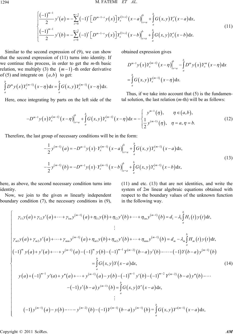 Existence and Uniqueness of Solution for a Fractional Order Integro ...